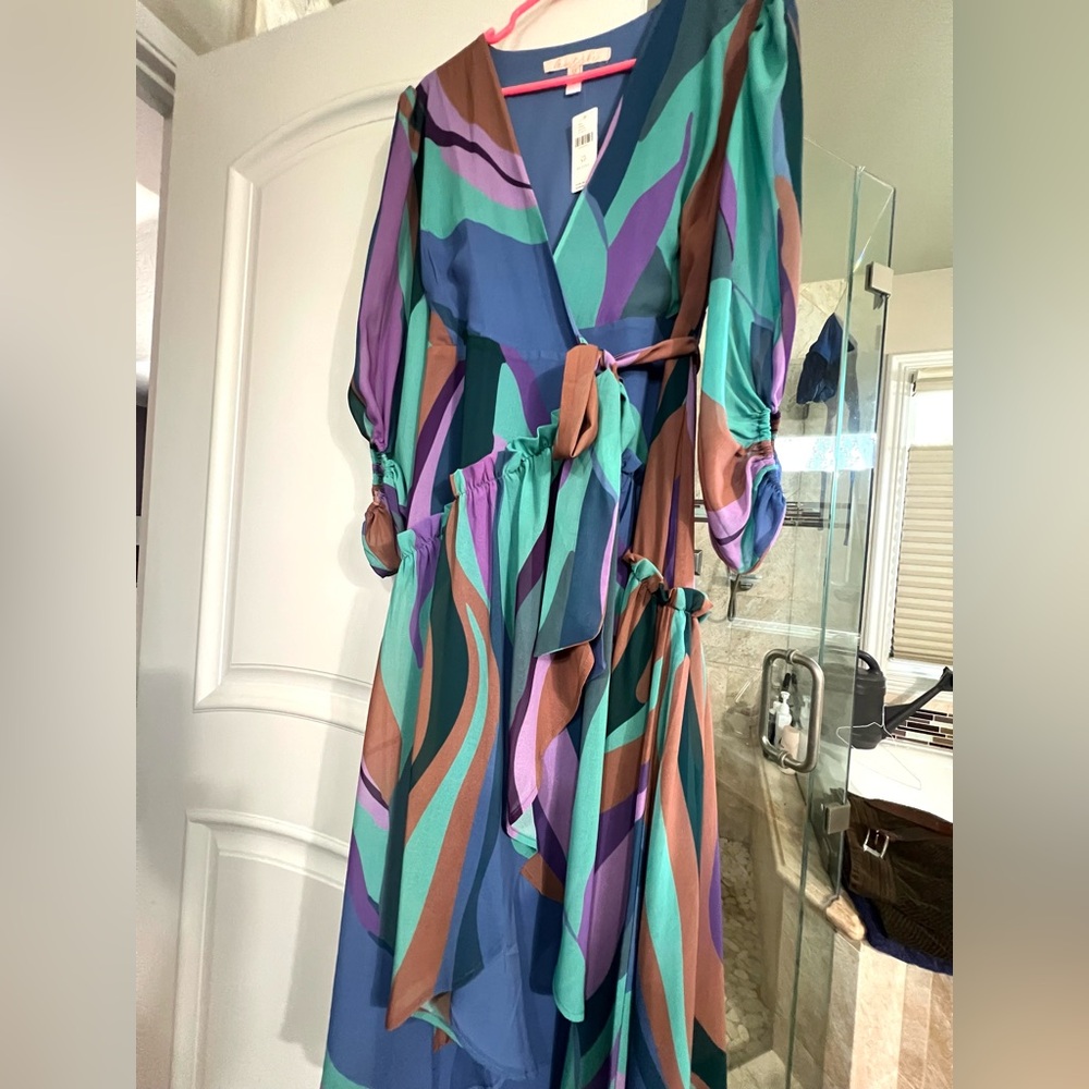 Anthropologie- Hutch wrap dress in size small. Brand new with tag intactt.